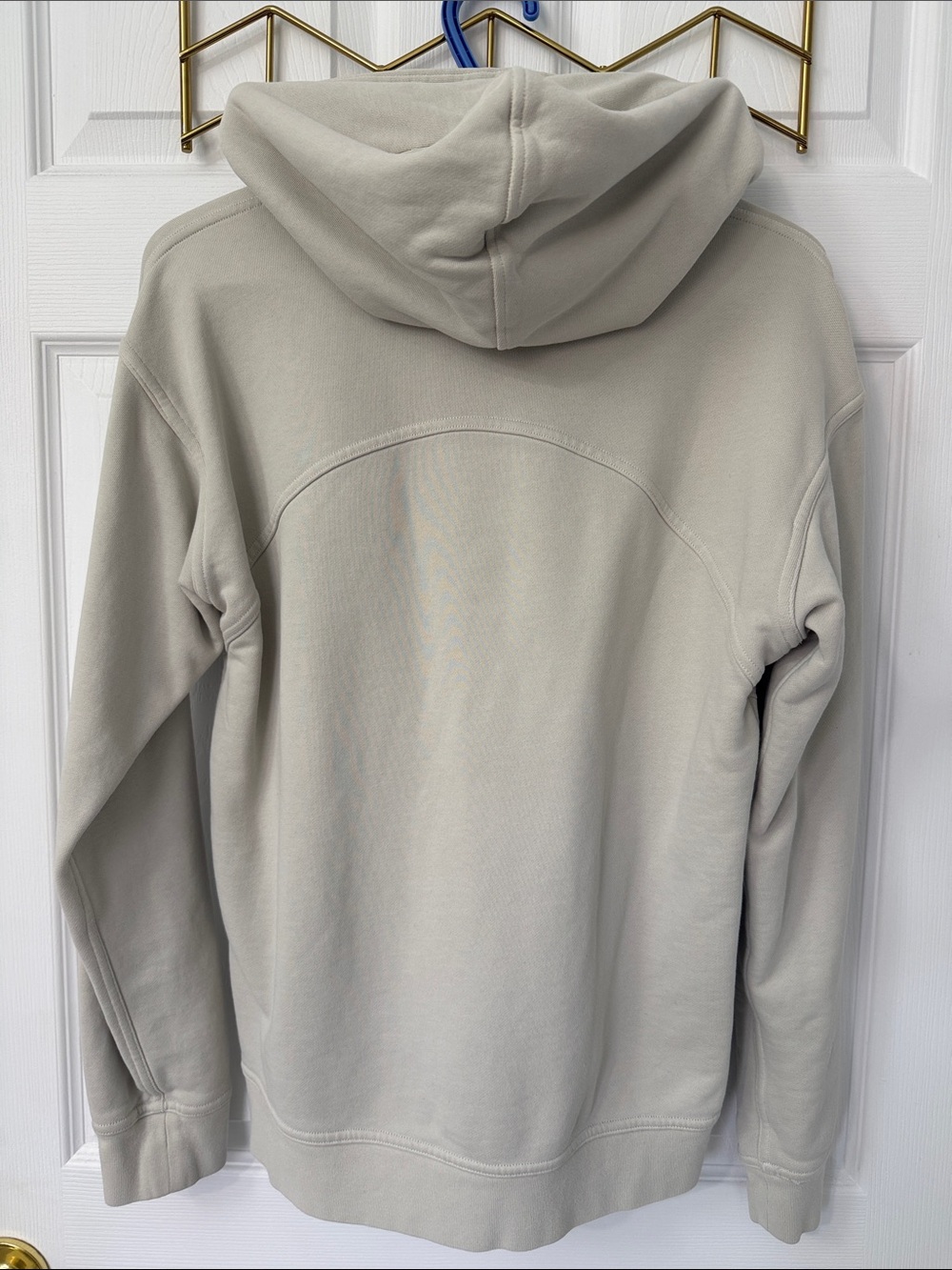 Lululemon All Yours French Terry Hoodie Vapor Cream Size 6 - Picture 2 of 4